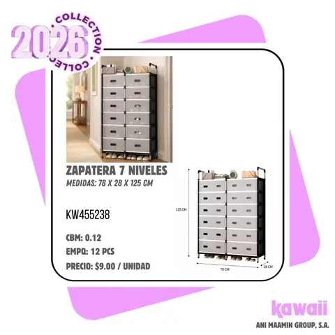 ZAPATERA 7 NIVELES
