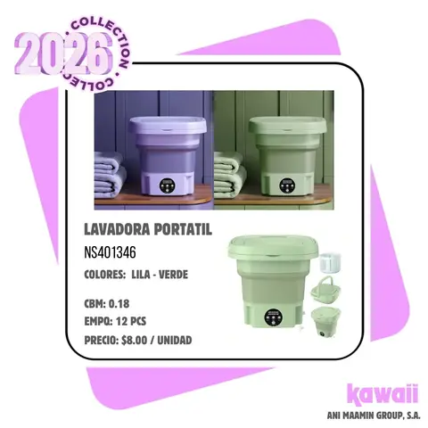 LAVADORA PORTATIL