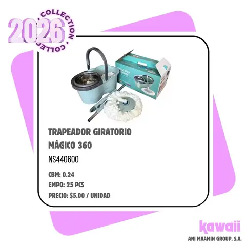 TRAPEADOR GIRATORIO MÁGICO 360