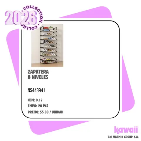 ZAPATERA 8 NIVELES