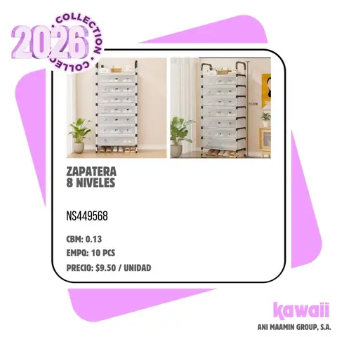 ZAPATERA 8 NIVELES