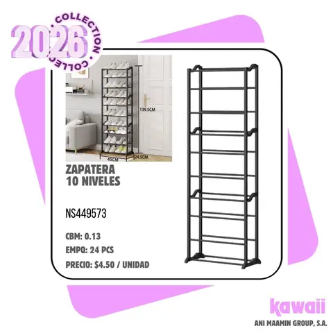 ZAPATERA 10 NIVELES