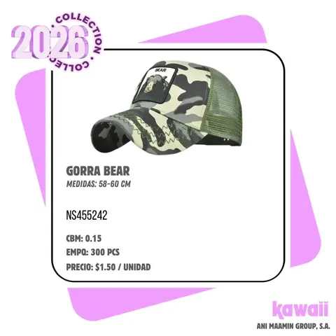 GORRA BEAR