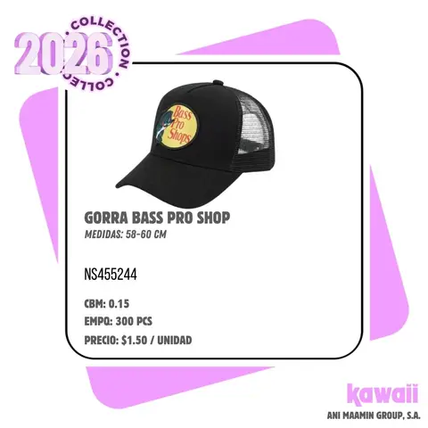 GORRA BASS PRO SHOP