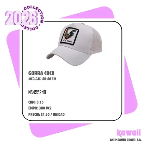 GORRA COCK