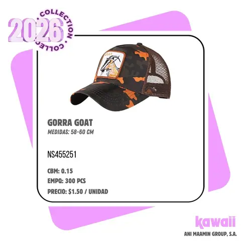 GORRA GOAT