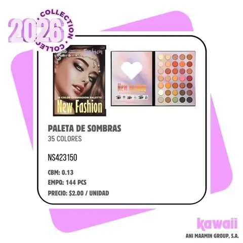 PALETA DE SOMBRAS