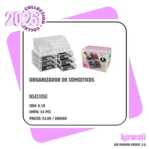 ORGANIZADOR DE COMSETICOS