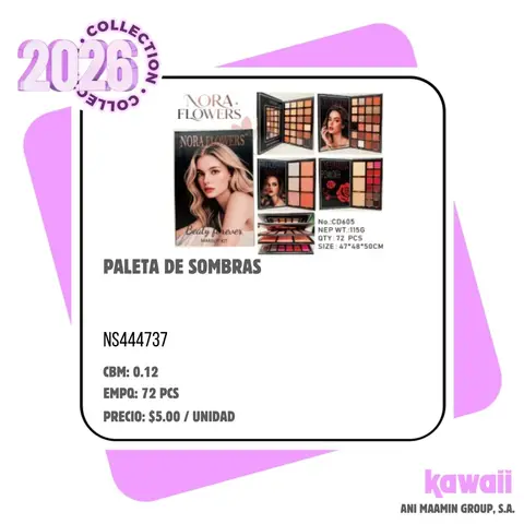 PALETA DE SOMBRAS