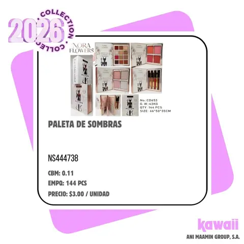 PALETA DE SOMBRAS