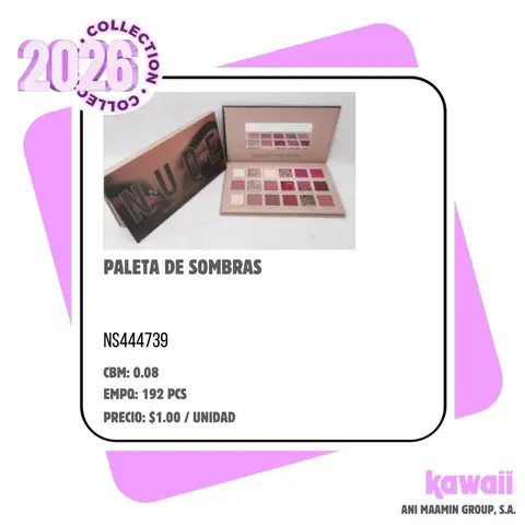 PALETA DE SOMBRAS
