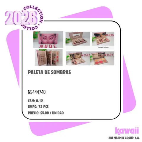 PALETA DE SOMBRAS