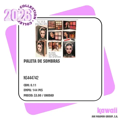 PALETA DE SOMBRAS