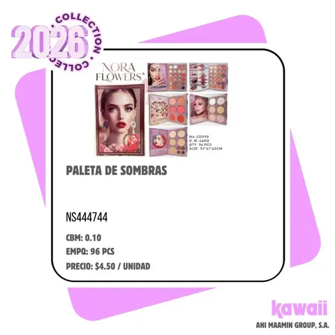 PALETA DE SOMBRAS