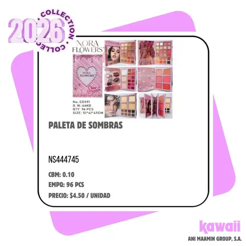 PALETA DE SOMBRAS