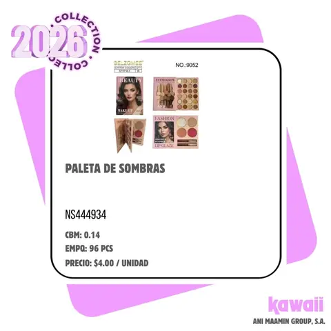 PALETA DE SOMBRAS