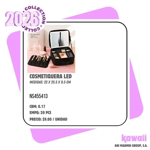 COSMETIQUERA LED