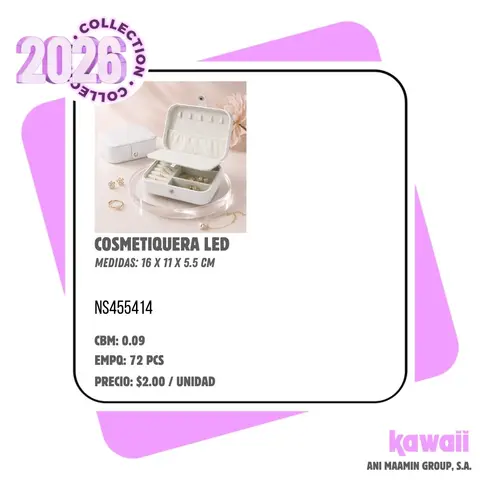 COSMETIQUERA LED