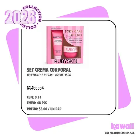 SET CREMA CORPORAL