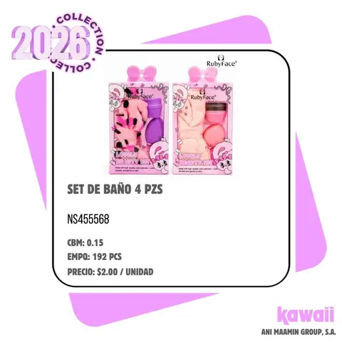 SET DE BAÑO 4 PZS
