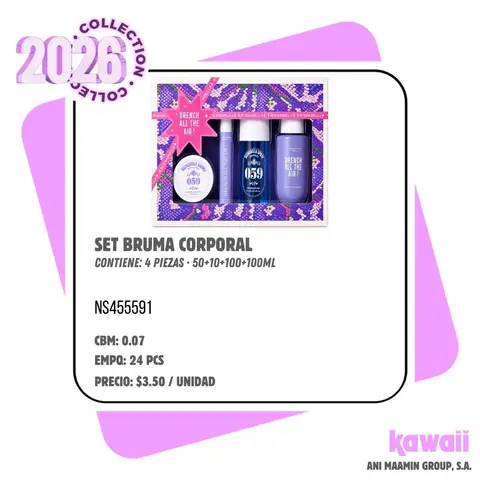 SET BRUMA CORPORAL