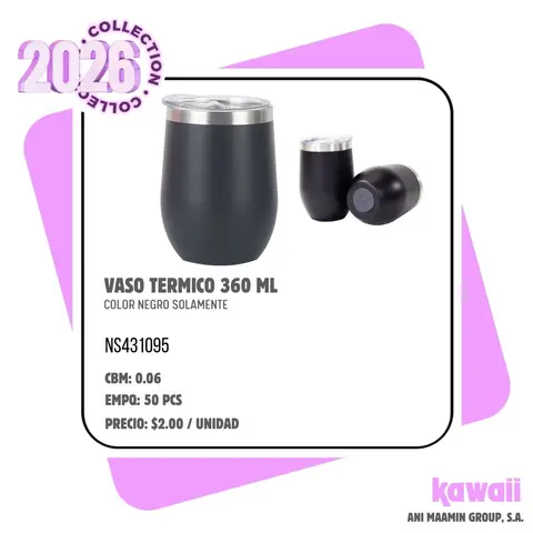 VASO TERMICO 360 ML