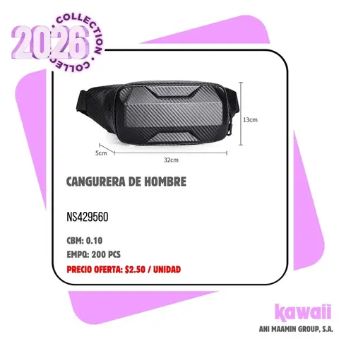 CANGURERA DE HOMBRE