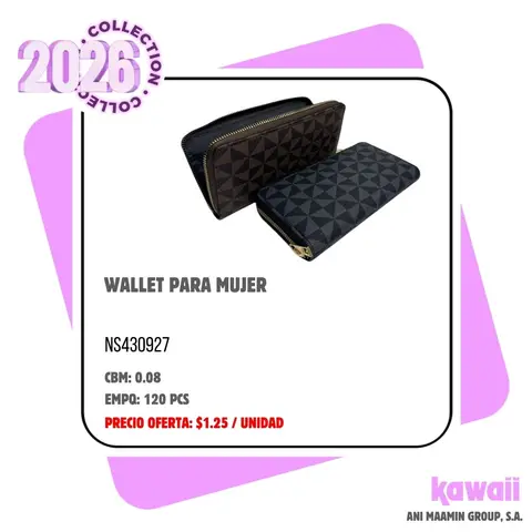 WALLET PARA MUJER