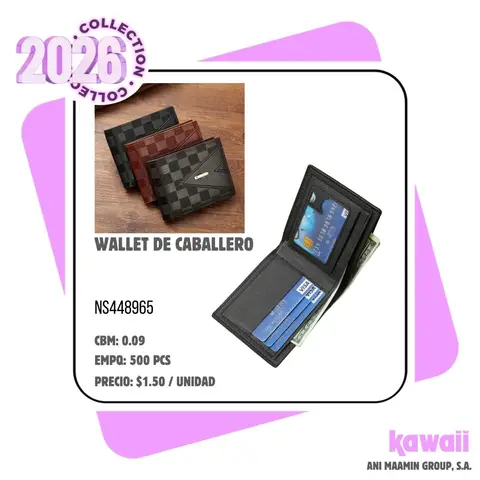 WALLET DE CABALLERO