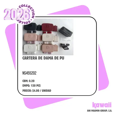 CARTERA DE DAMA DE PU