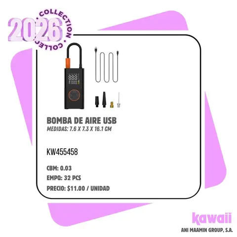BOMBA DE AIRE USB