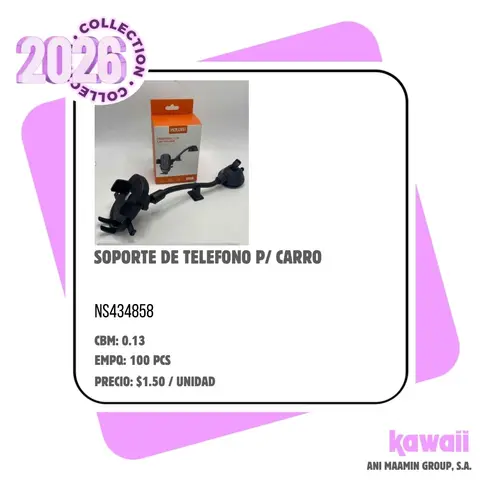 SOPORTE DE TELEFONO P/ CARRO