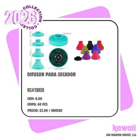 DIFUSOR PARA SECADOR