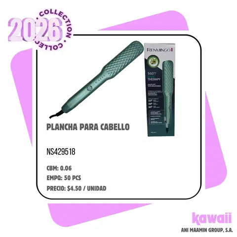 PLANCHA PARA CABELLO