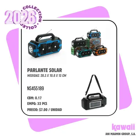 PARLANTE SOLAR