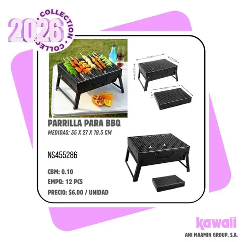 PARRILLA PARA BBQ