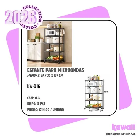 ESTANTE PARA MICROONDAS