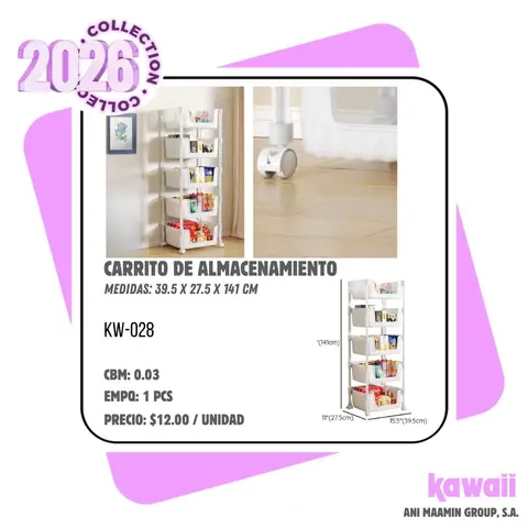 CARRITO DE ALMACENAMIENTO