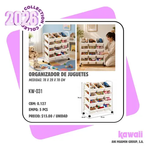ORGANIZADOR DE JUGUETES