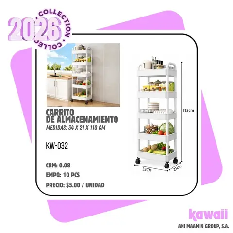 CARRITO DE ALMACENAMIENTO