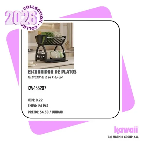 ESCURRIDOR DE PLATOS