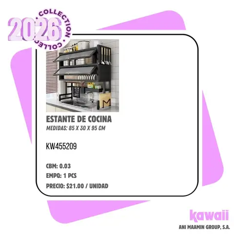 ESTANTE DE COCINA