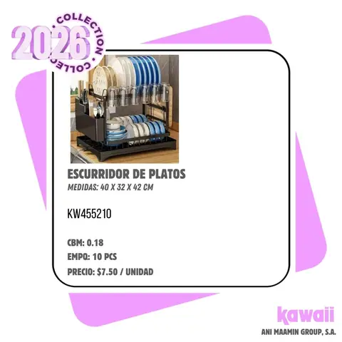 ESCURRIDOR DE PLATOS