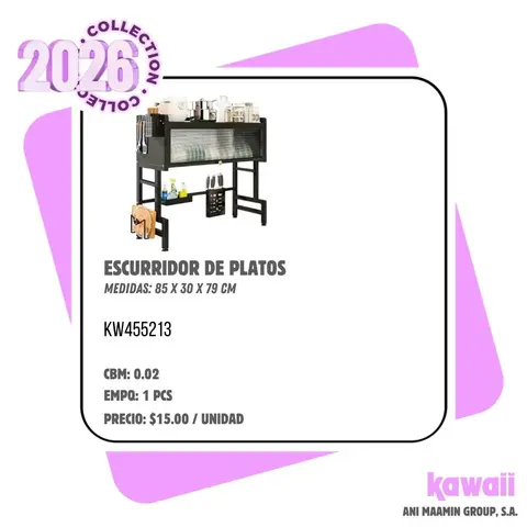 ESCURRIDOR DE PLATOS