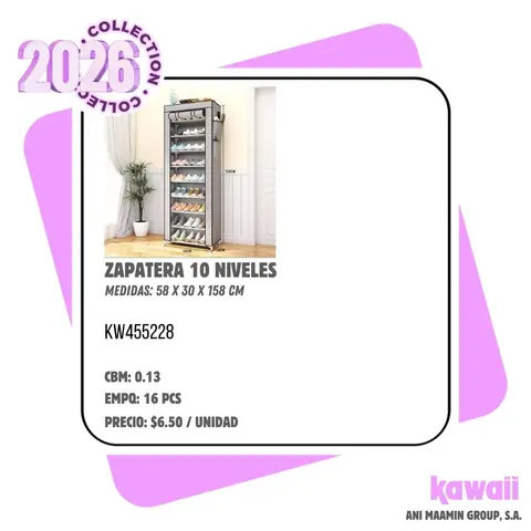 ZAPATERA 10 NIVELES
