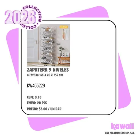 ZAPATERA 9 NIVELES