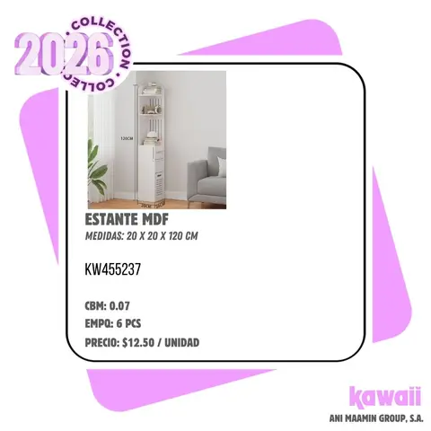 ESTANTE MDF