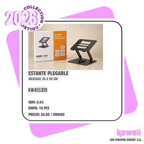 ESTANTE PLEGABLE
