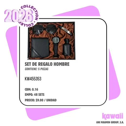SET DE REGALO HOMBRE