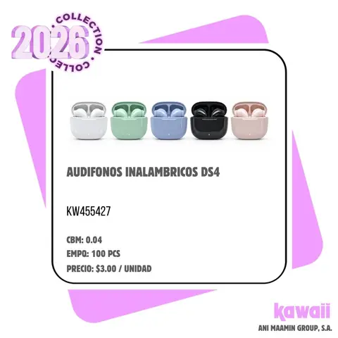 AUDIFONOS INALAMBRICOS DS4